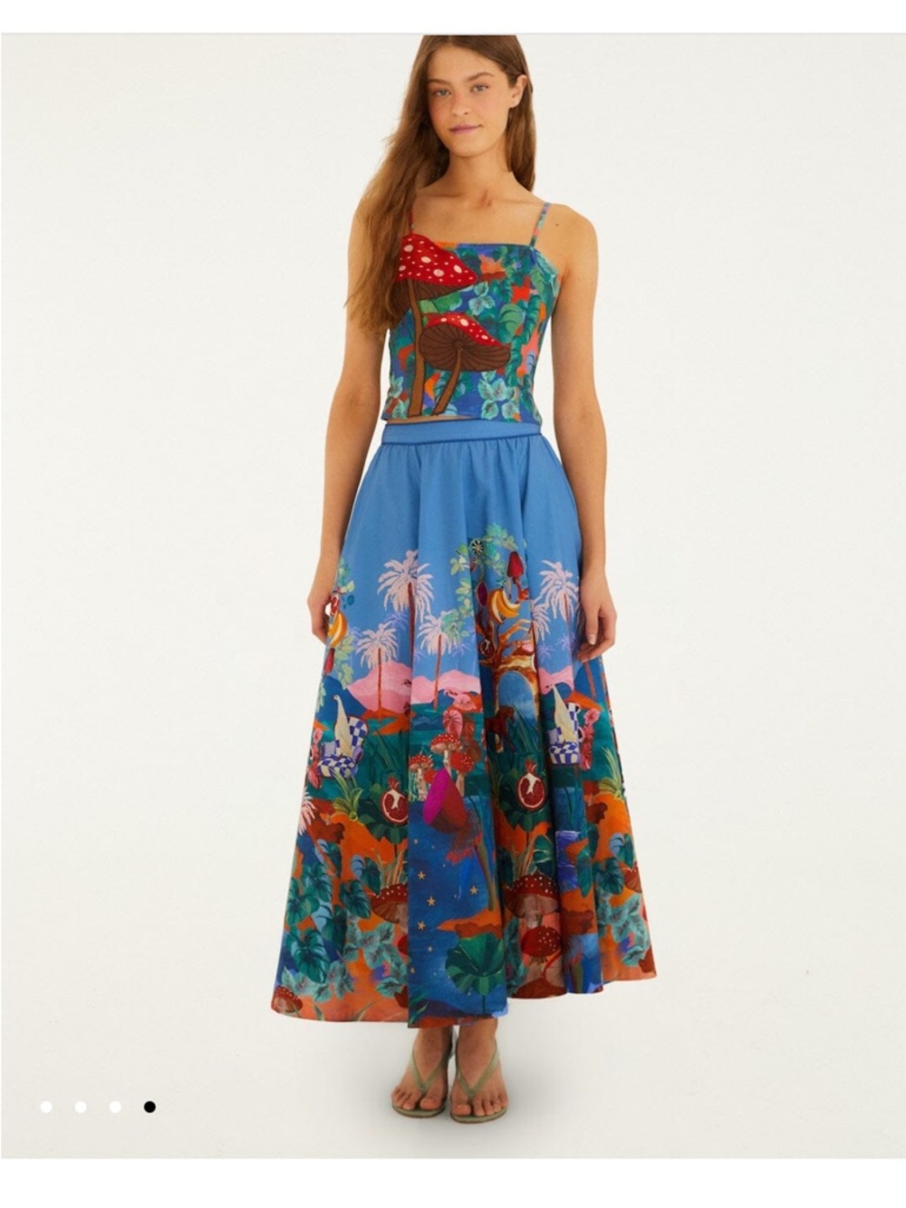 ISO!! Farm Rio mushroom top and skirt set! All sizes really want